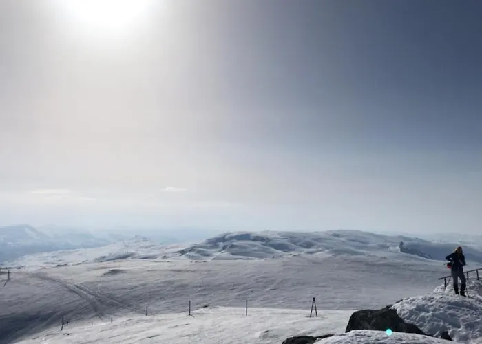 샬레 Voss Hytte/cabin 스컬스타드모